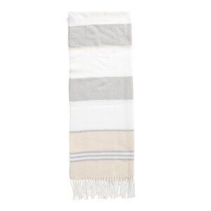LULLA COLLECTION Olive Striped Scarf